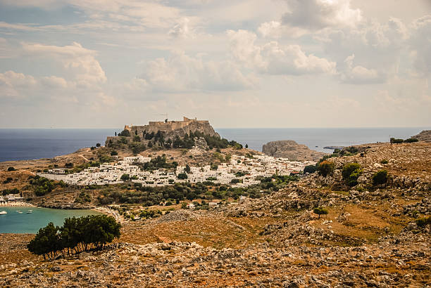 istock Lindos Town - Rhodes, Greece 489191817