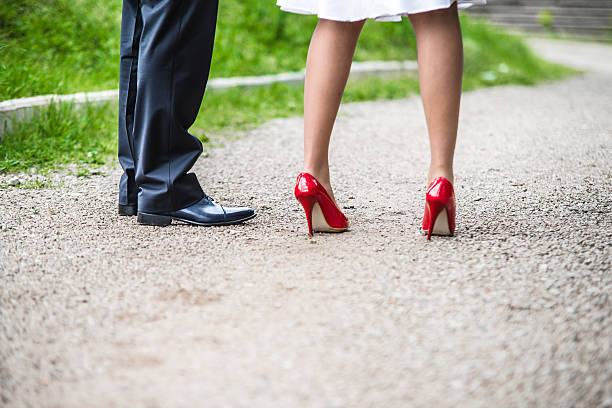 istock Legs of Man and Woman 489196653