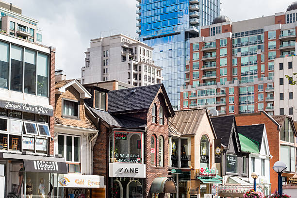 istock Toronto Yorkville Shops and Condos 489204256