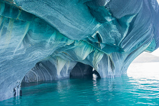 istock Marble caves,General Carrera Lake 489204618