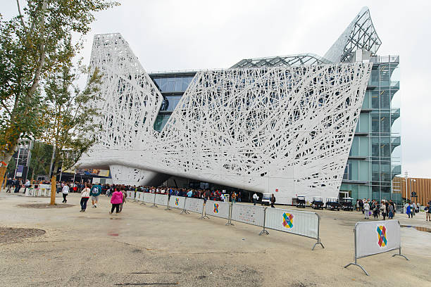 Milan, Italy, 13 September 2015: the Italian pavilion \