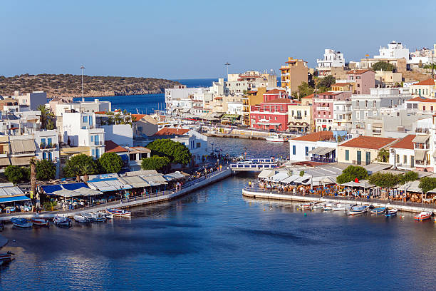 istock Agios Nikolaos City, Crete, Greece 489206120