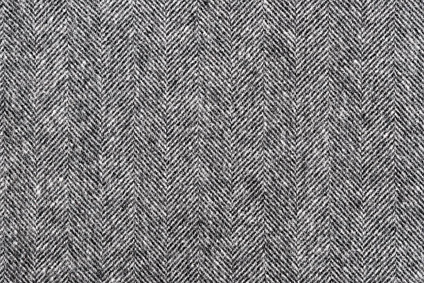 Herringbone tweed background Herringbone tweed background with closeup on wool fabric texture tweed stock pictures, royalty-free photos & images