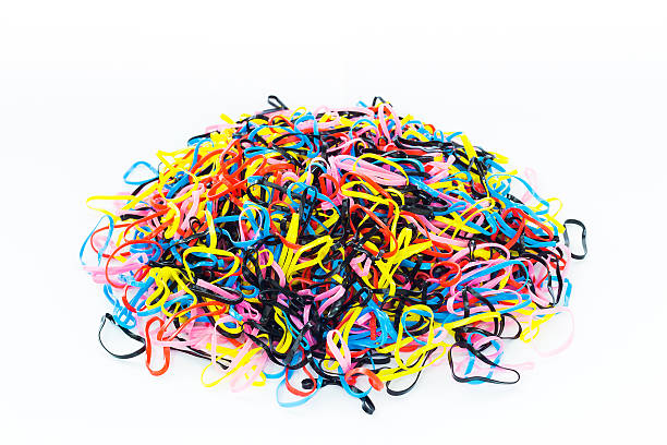 istock The colorful rubber band. 489213506