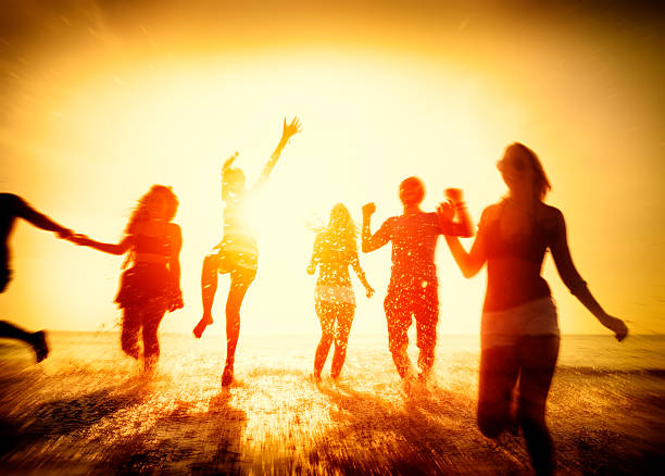 istock Friendship Freedom Beach Summer Holiday Concept 489214558