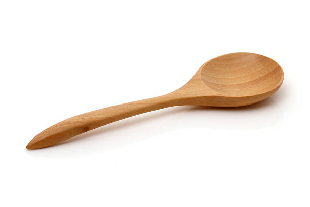 Wooden Spoon Isolated stock photo