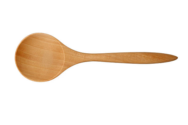 Wooden Spoon isolated stock photo