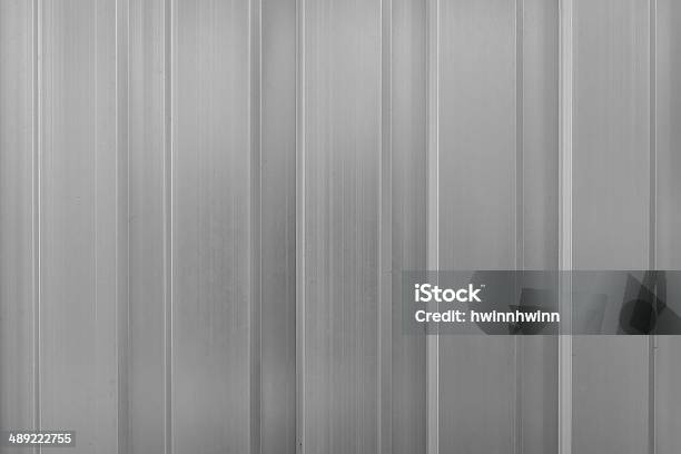 Corrugated Aluminium Metal Texture Surface Background Stock Photo - Download Image Now