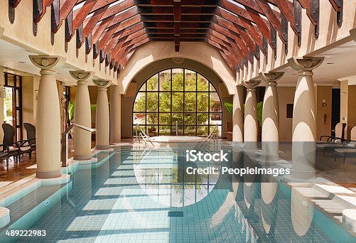 istock What a perfectly placid pool 489222983