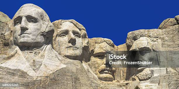 Cztery Prezesów Na Mount Rushmore W Stan Dakota Południowa - zdjęcia stockowe i więcej obrazów Dzień Prezydenta