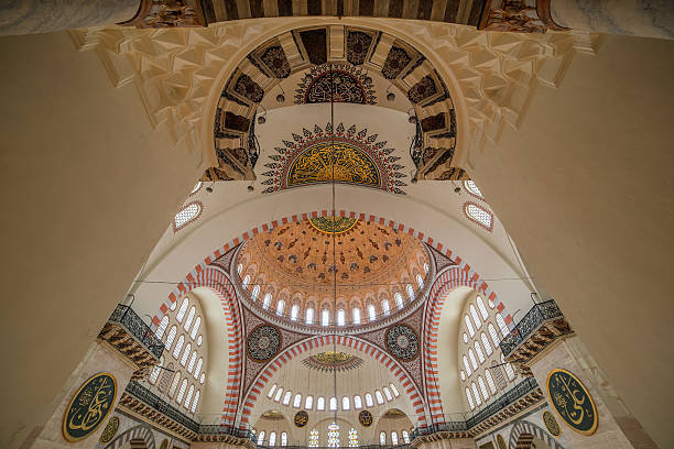 istock Internal view of Suleymaniye Mosque, Istanbul 489223609