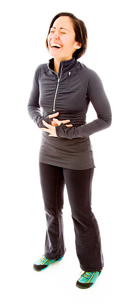 istock Young woman laughing 489223739