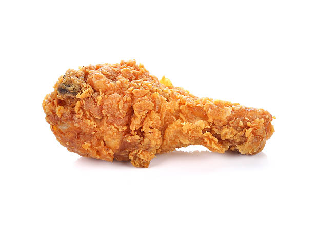 istock Golden brown fried chicken drumsticks 489245536