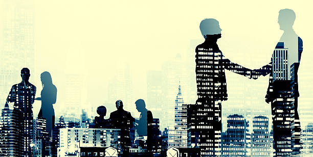 istock Business Handshake Agreement Deal White Collar Worker Concept 489247004