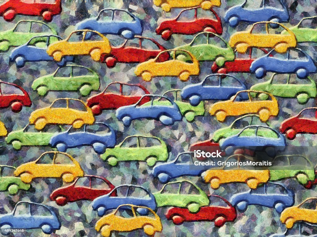 traffic jam composition