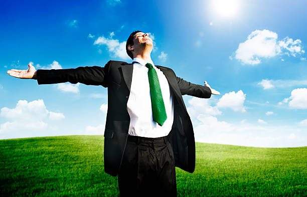 istock Businessman Freedom Relaxation Getaway Refreshment Concept 489248982