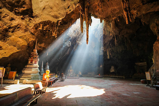 istock Khao Luang Cave, Phetchaburi Thailand 489253982