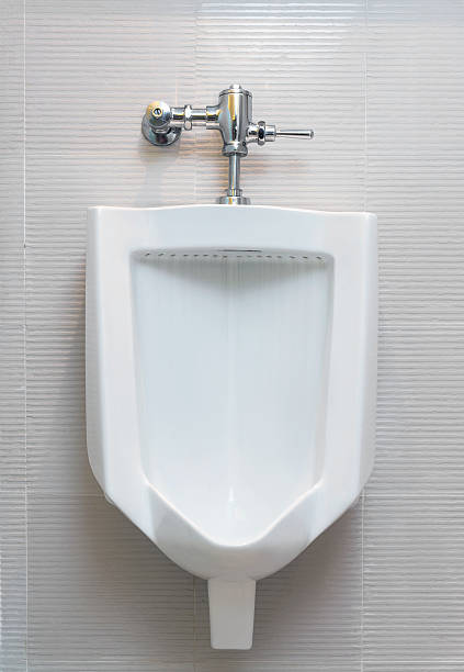 istock Urinal in male restroom 489258096