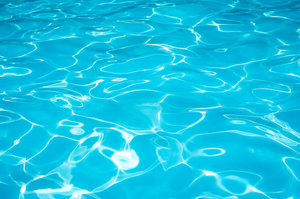 istock Water rippled background in swimming pool 489258652