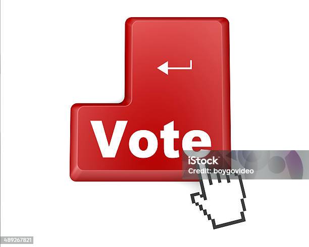 Vote Stock Photo - Download Image Now - Button - Sewing Item, Campaign Button, Choice