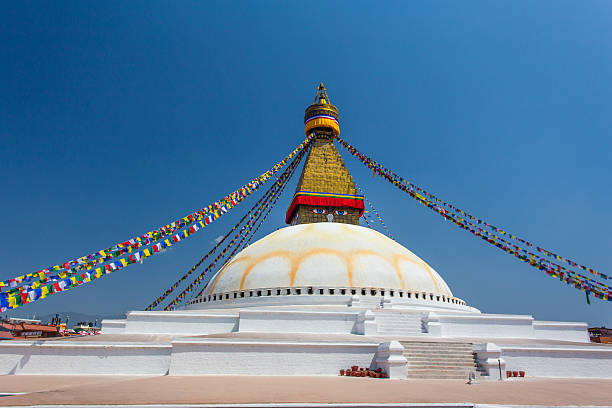 Bodhnath Stupa stock photo