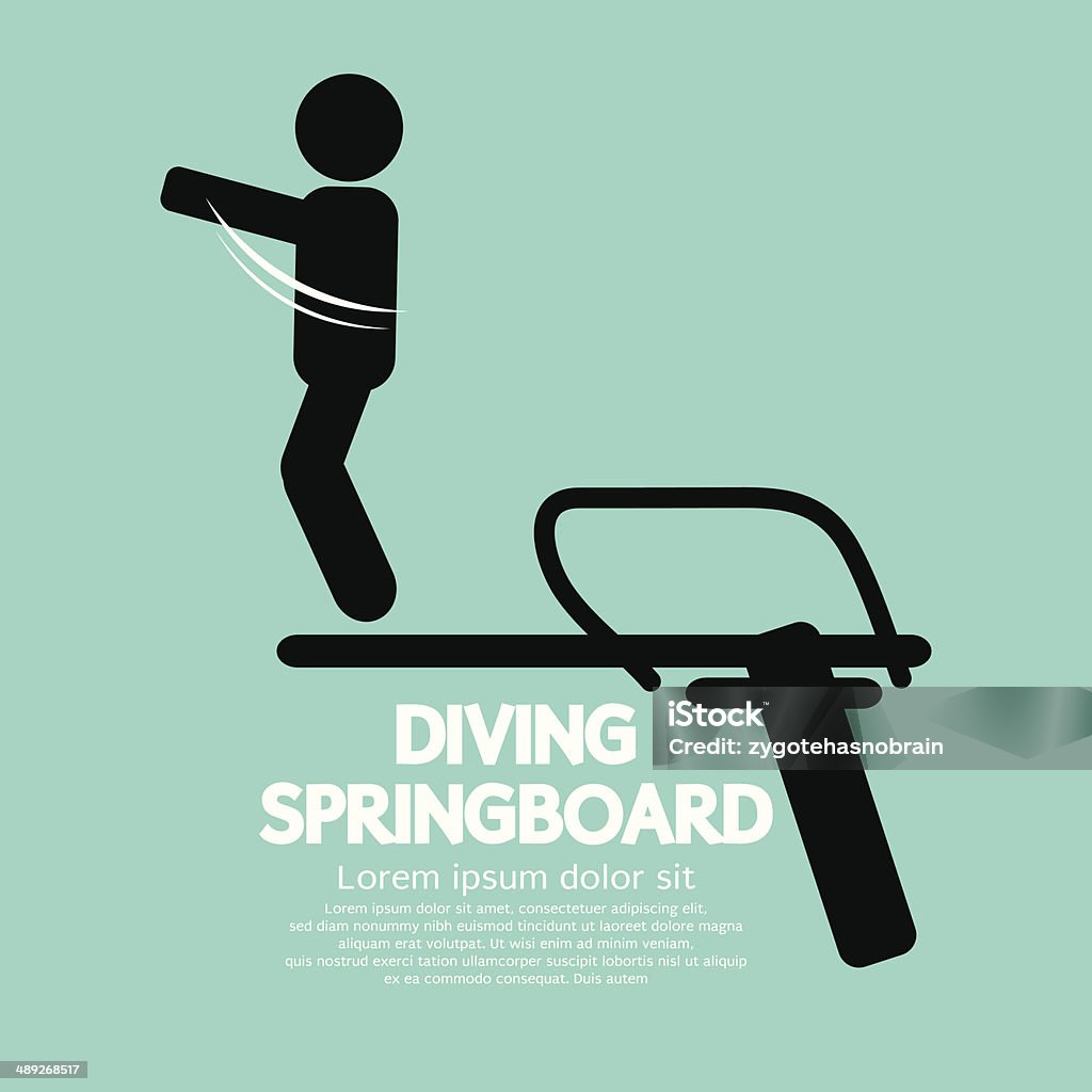 Diving Springboard Stock Illustration - Download Image Now - Child ...