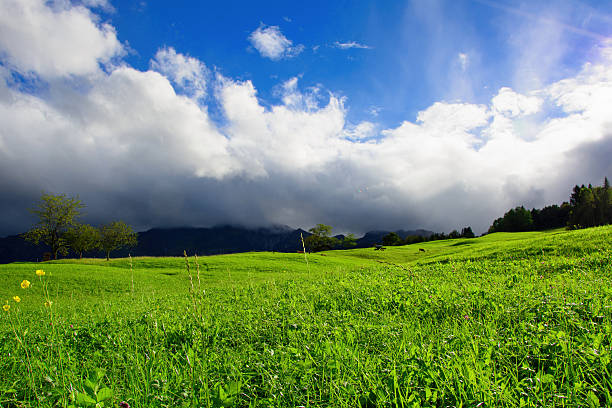The sky before the storm