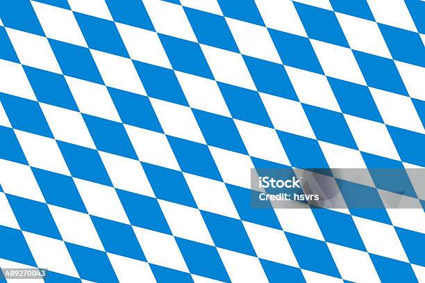 Bandera De Baviera Oktoberfest Foto de stock y más banco de imágenes de A cuadros - A cuadros, Baviera, Alemania