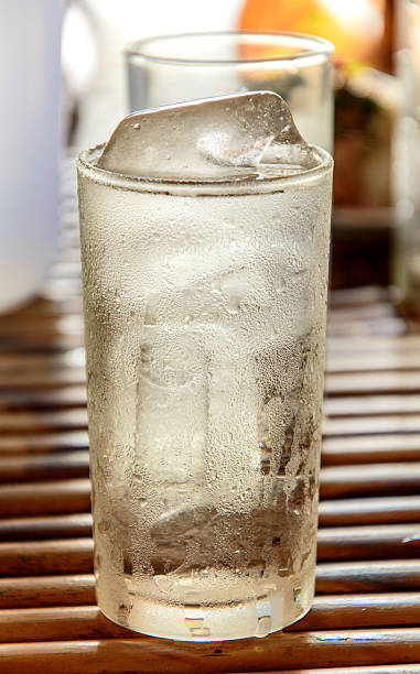 istock Ice in a glass of water. 489272461