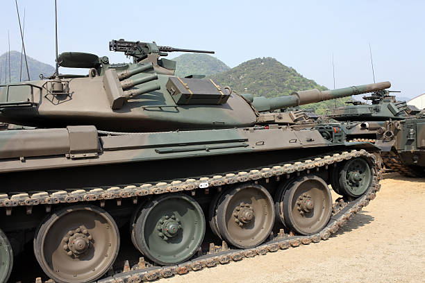 istock Japanese military tank 489274659
