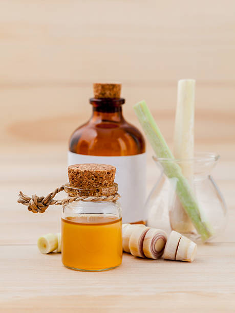 istock Natural Spa Ingredients lemongrass essential Oil . 489302350