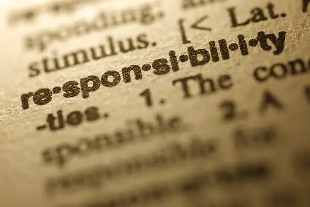 Photo of Dictionary Series - Responsibility