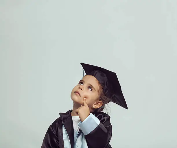 Photo of Little Girl Graduate