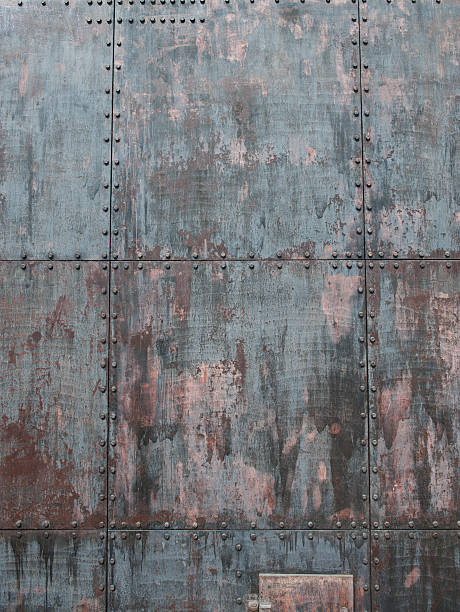 Gray ship texture Grunge Ship texture in a gray shade ironclad stock pictures, royalty-free photos & images