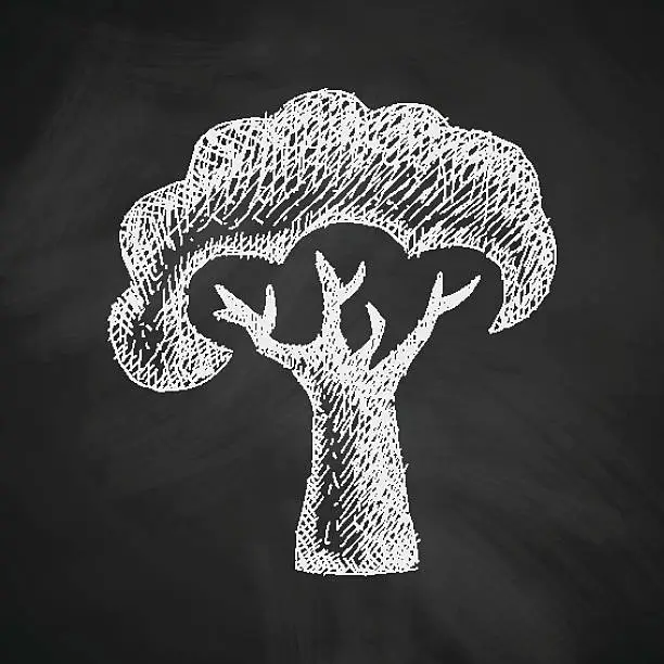 Vector illustration of tree icon