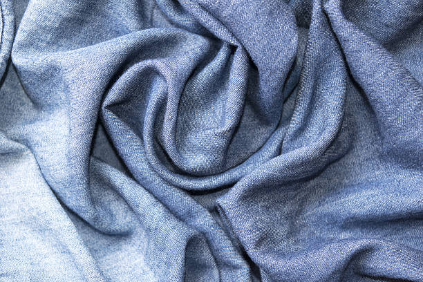 istock wavy folds of jeans texture 489315148
