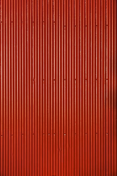 istock Steel wall background with color painted 489315644