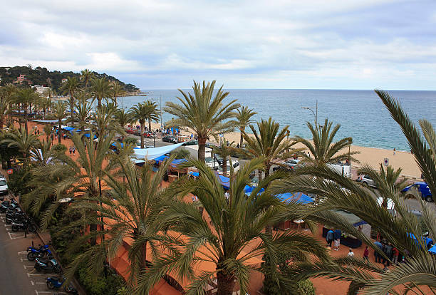 istock Costa Brava, walk along the promenade. 489337682