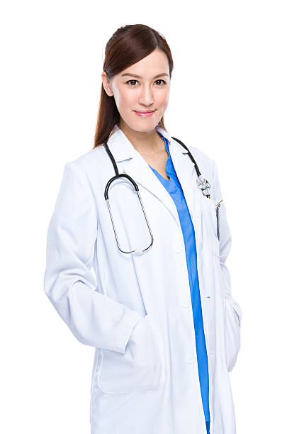 istock Asian female doctor 489345120