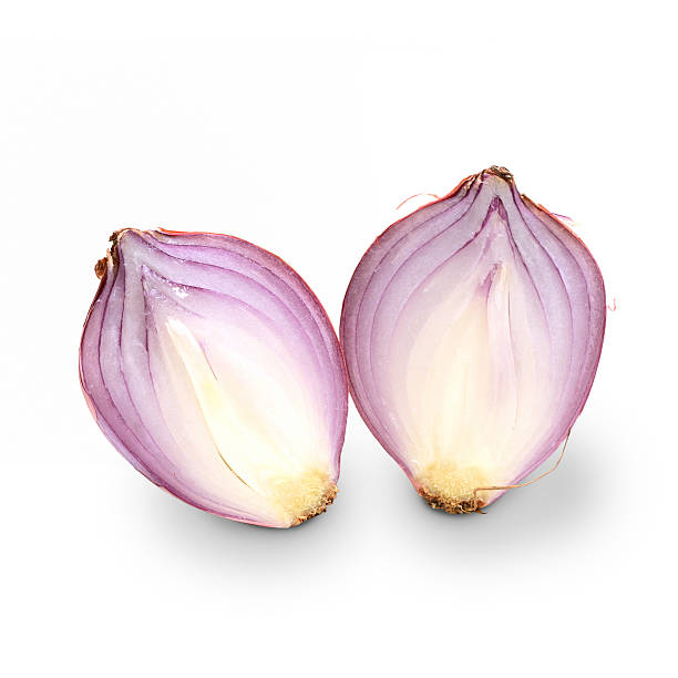 istock Shallots onion isolated on white background 489346756