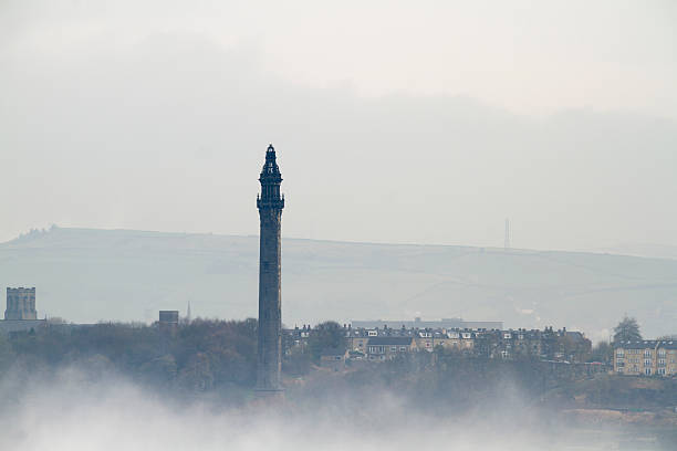Wainhouse Tower, Halifax, West Yorkshire, England from Norland