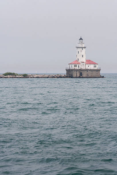 istock Lake Michigan Lighthouse 489358351