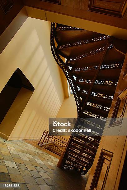 Antique Stairwell Stock Photo - Download Image Now - Abstract, Antique, Architecture