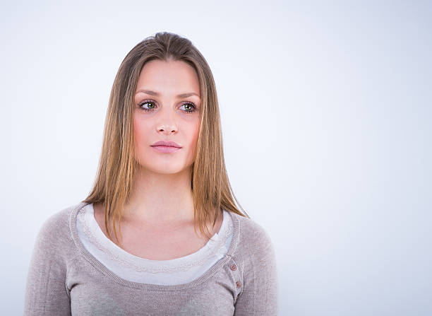 istock young girl on white background 489379736