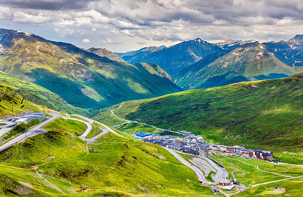 View of El Pas de la Casa from a mountain