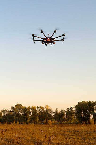 istock Oktokopter, copter, drone 489386628
