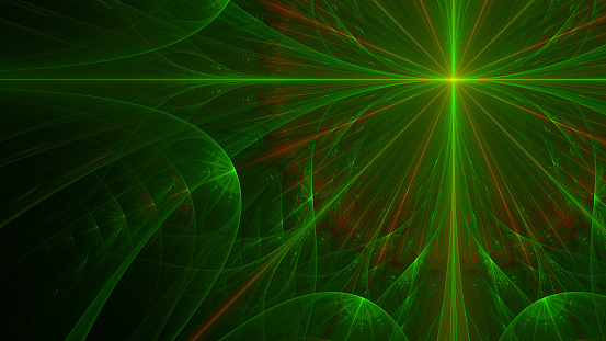 abstract fractal background a computer-generated 2D illustration, bokeh