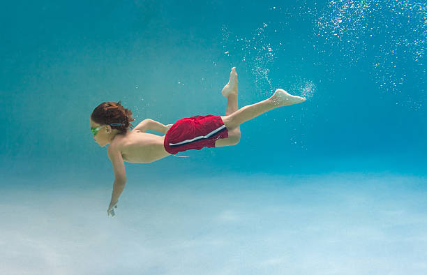 istock kid having a good time in the pool 489427273
