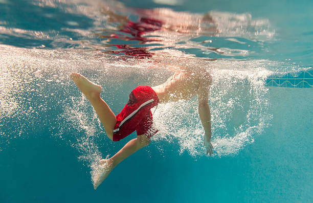 istock kid having a good time in the pool 489427277
