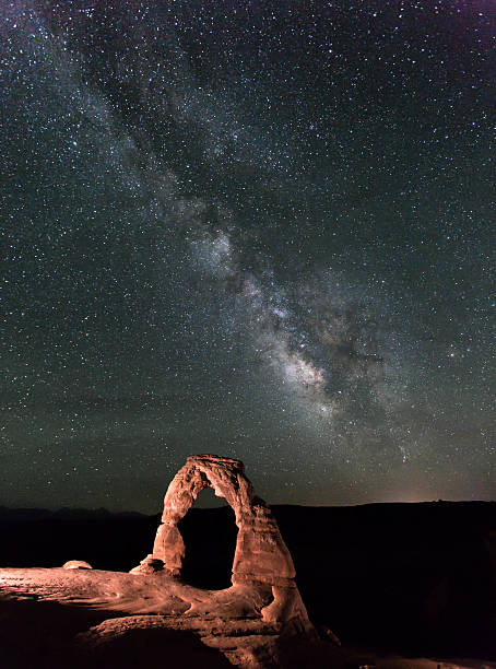 istock Milky Way over Delicate Arch Arches National Park 489428625